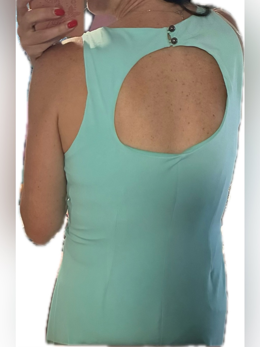 ✴️✅Mint green/blue dress - Picture 5 of 5